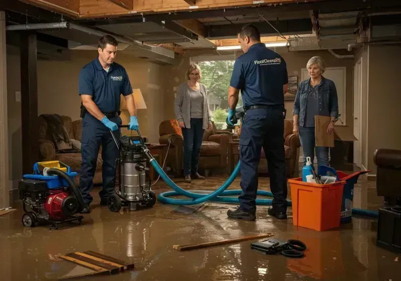 Basement Water Extraction and Removal Techniques process in Ore City, TX